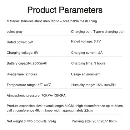 Zecknee™ masseur de jambes électrique