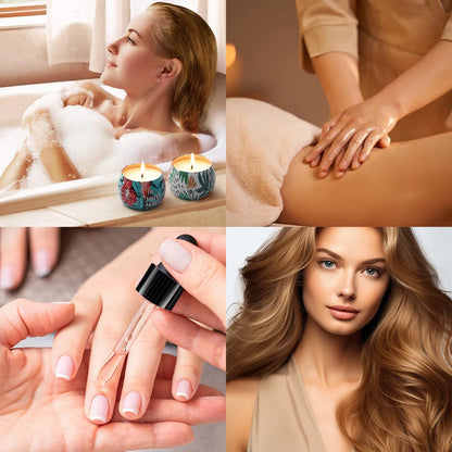 Hllozzi Premium-Huile Essentielle à la Rose