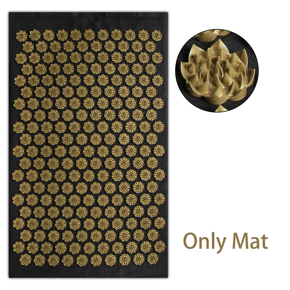 LotusMat™ – Tapis d’Acupression Éco pour Dos, Cou et Pieds