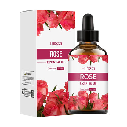 Hllozzi Premium-Huile Essentielle à la Rose