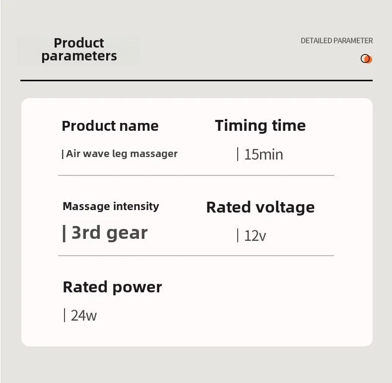 AirCover™ Masseur Électrique Jambes & Mollets