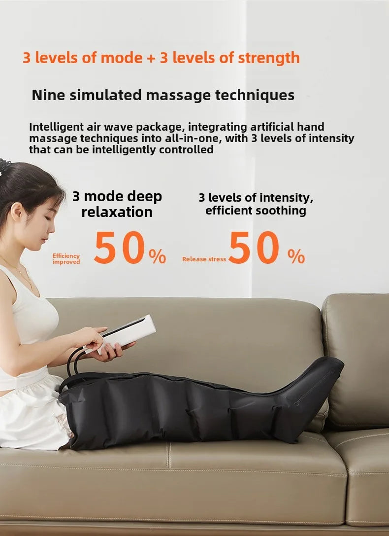 AirCover™ Masseur Électrique Jambes & Mollets